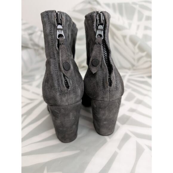 rag & bone gray suede newbury boot - Picture 6 of 15